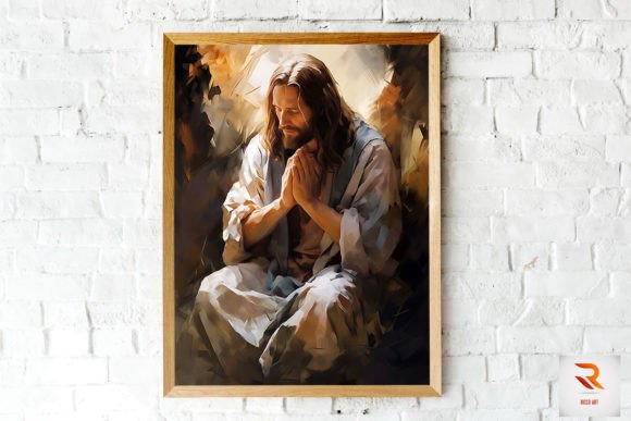 Beautiful Jesus Praying Wall Art: A Designer's Review