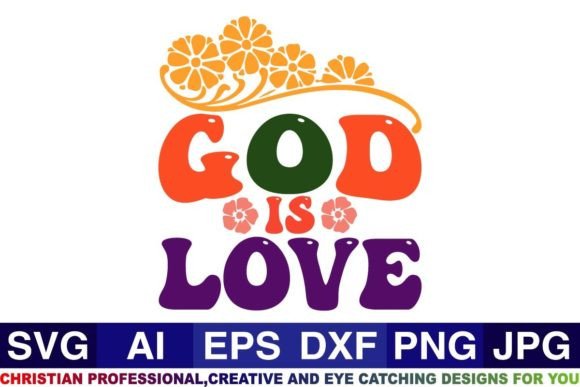 God is Love Christian SVG Design: Graphics & Crafts Review