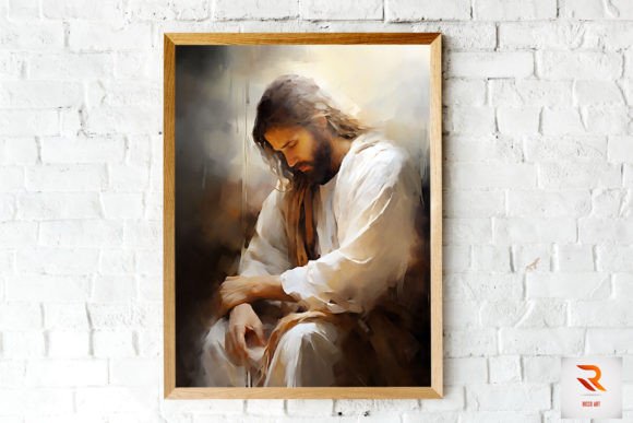 Jesus Christ s Sadness Wall Art: Graphics & Backgrounds Review