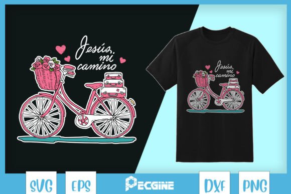 Jesus Mi Camino Floral Bike SVG: A Designer Review for Crafts & Graphics