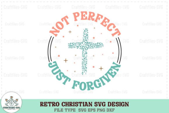 Retro Christian SVG Graphics for Crafts & Branding